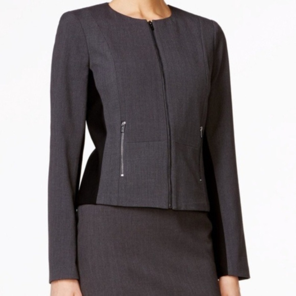 Calvin Klein Grey Blazer Jacket